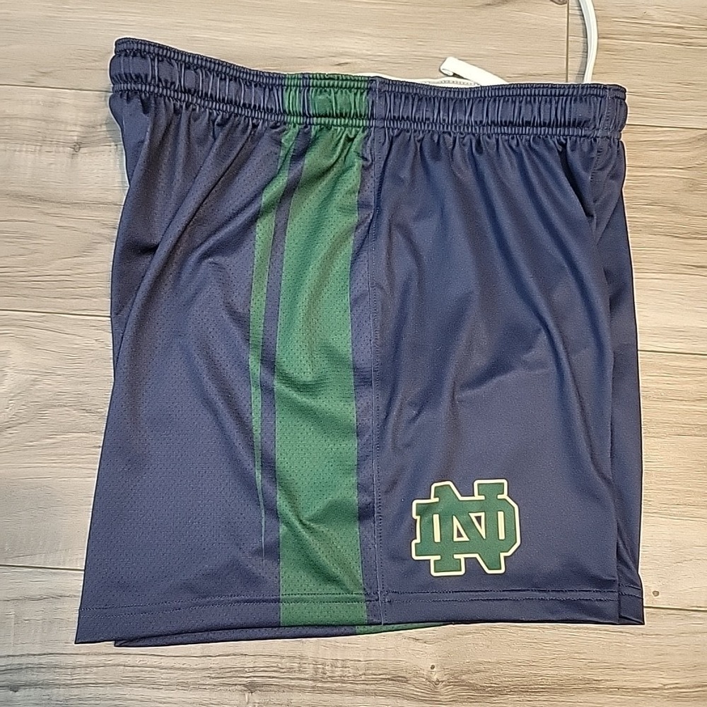 Under Armour Notre Dame Fighting Irish Soccer Shorts Women's S Navy Blue